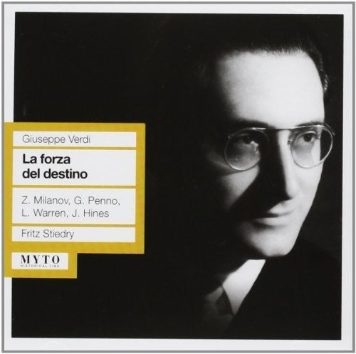 the album cover for Verdi / Milanov - La Forza Del Destino: Milanov