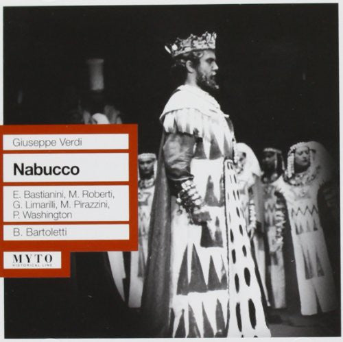 the album cover for Verdi / Bastianini - Nabucco: Bastianini-Limarilli
