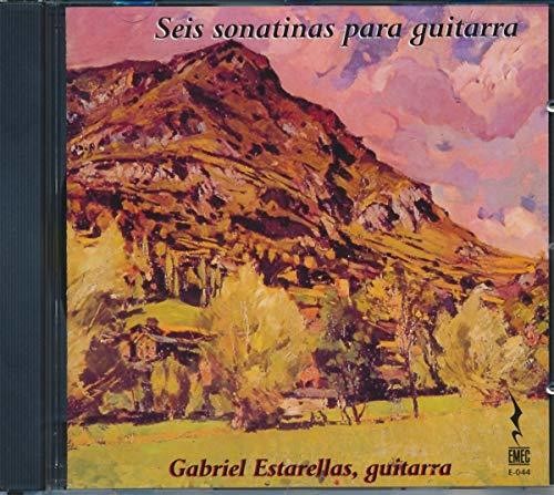the album cover for Gabriel Estarellas - Seis Sonatinas Para Guitarra