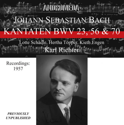 Bach,j.s. / Richter - Kantaten Bwv 23 56 & 70 - Music CD