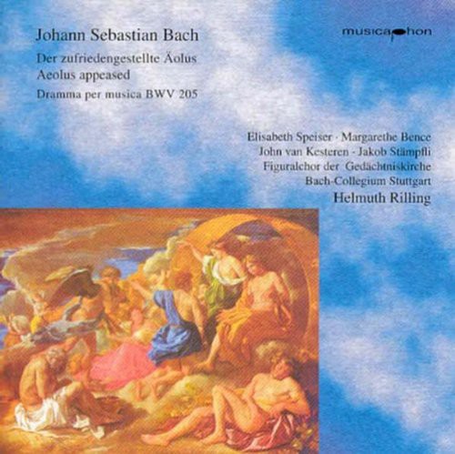 the album cover for Helmuth Rilling - Zufriedengestellte