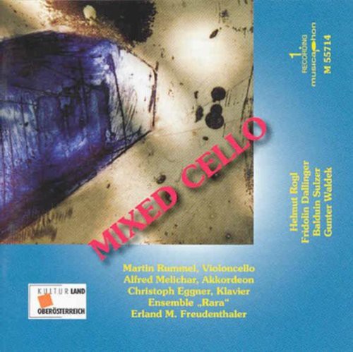 the album cover for Martin Rummel - Cello Recital: Rummel Martin