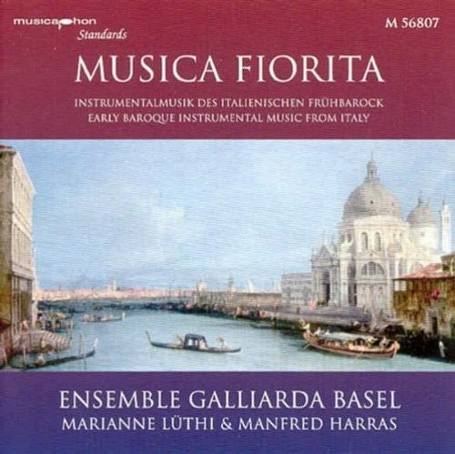 the album cover for Ensemble Galliarda - Musica Fiorita