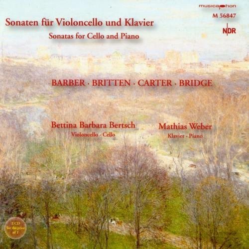 the album cover for Bettina Barbara Bertsch - Cello Recital: Bertsch Bettin