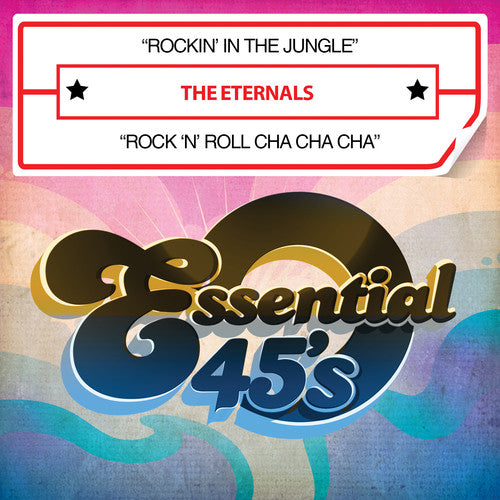the album cover for Eternals - Rockin' in Jungle / Rock 'N' Roll Cha Cha Cha