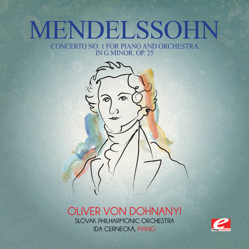 the album cover for Slovak Philharmonic Orchestra - Mendelssohn: Concerto No 1 for Piano & Orchestra