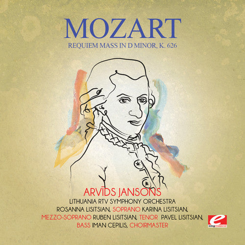the album cover for Mozart - Requiem Mass in D minor K. 626