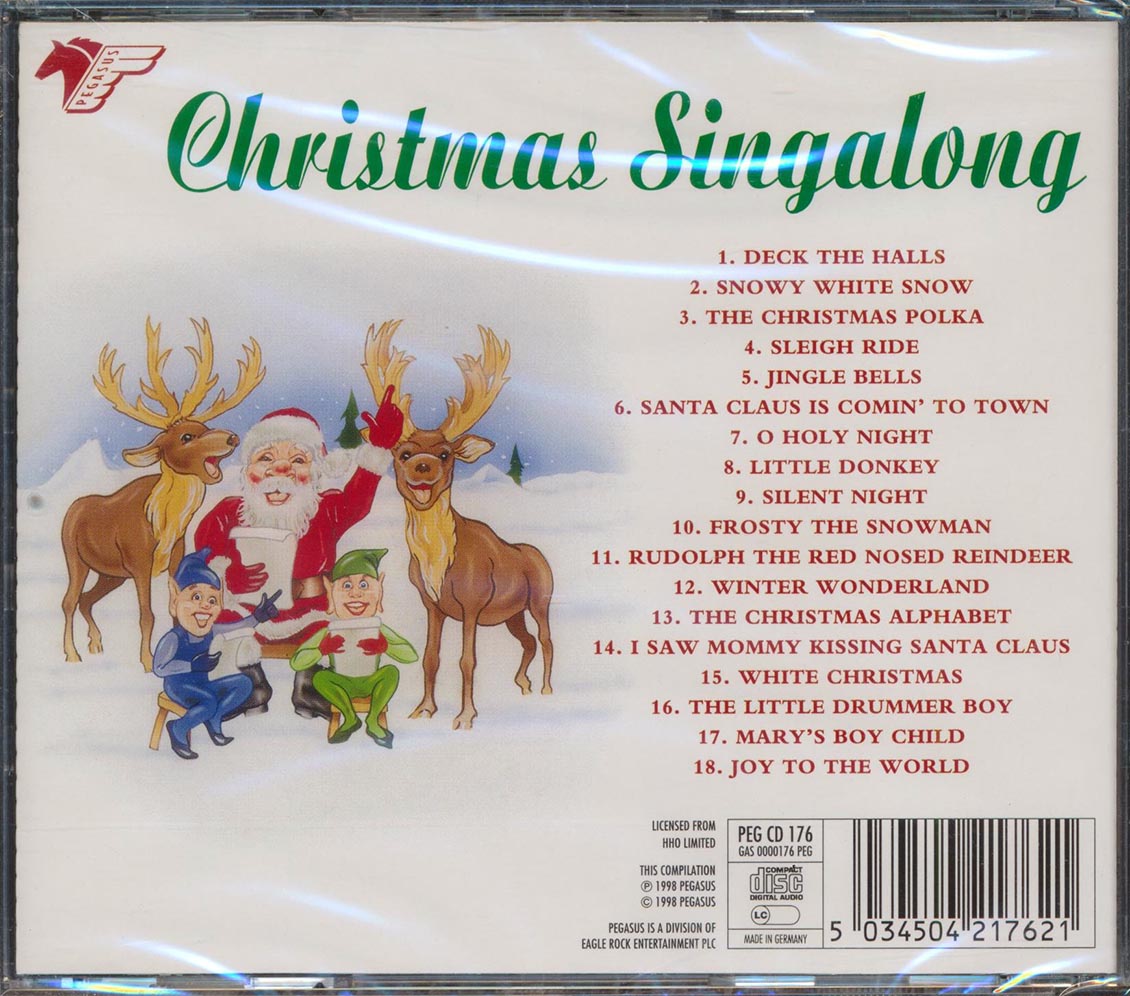 Various Christmas Singalong Music CD