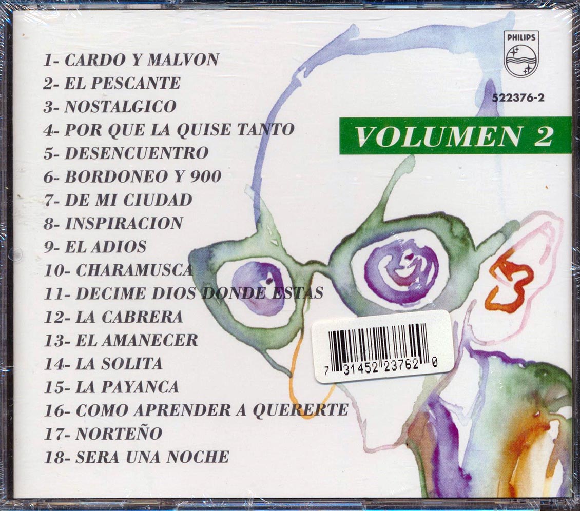 Osvaldo Pugliese Y Su Orquesta Tipica Antologia Volume 2 Music CD