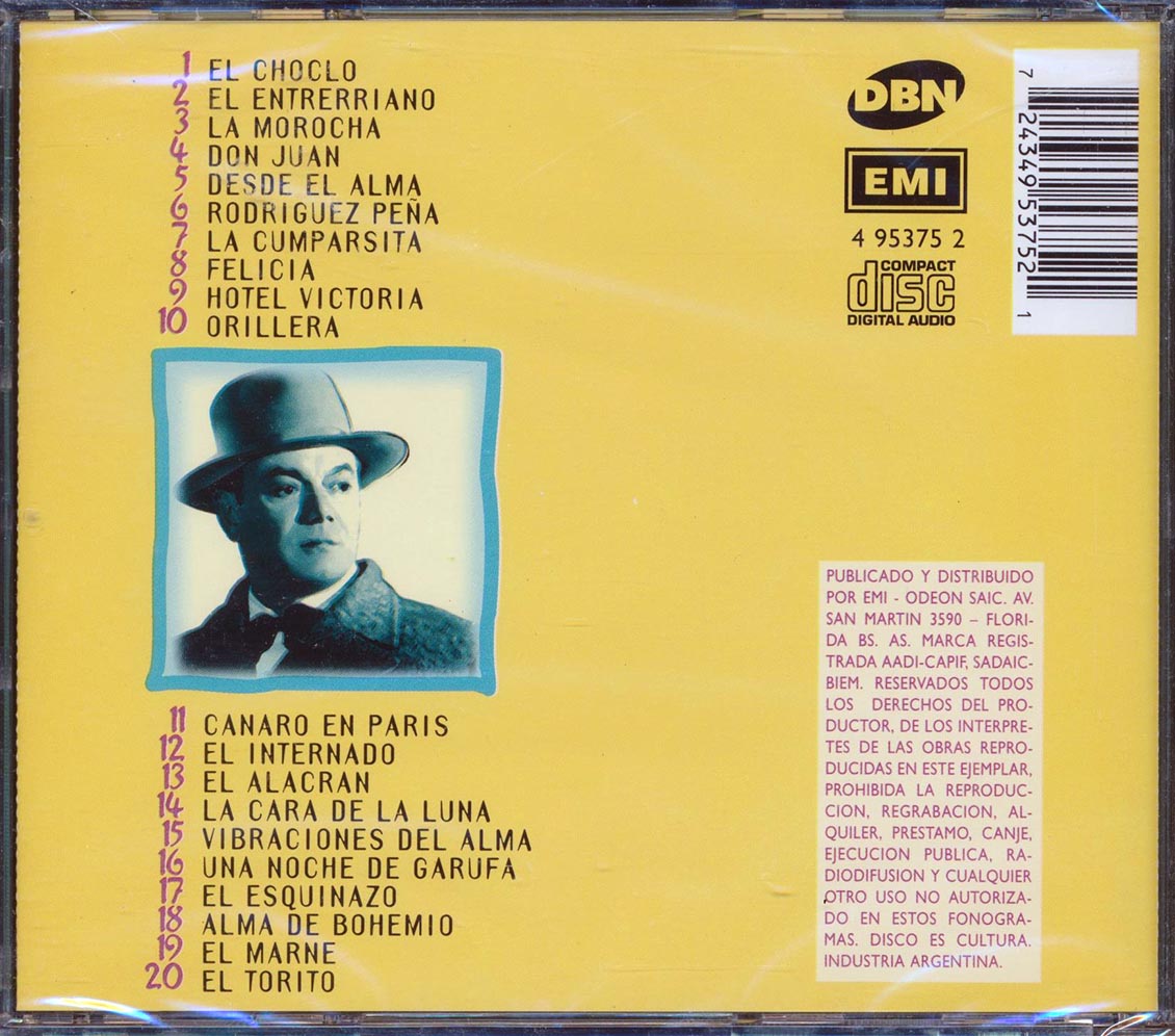 Francisco Canaro - Tangos Del Tiempo Viejo Music CD