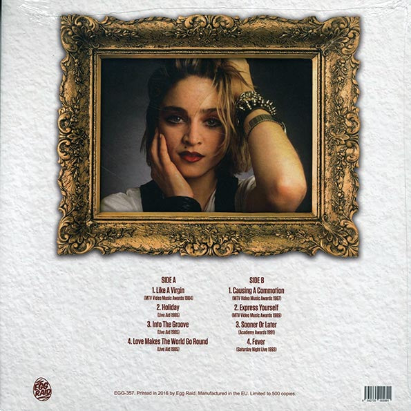 Madonna Step To The Beat Rare Radio & TV Broadcasts Vinyl Record