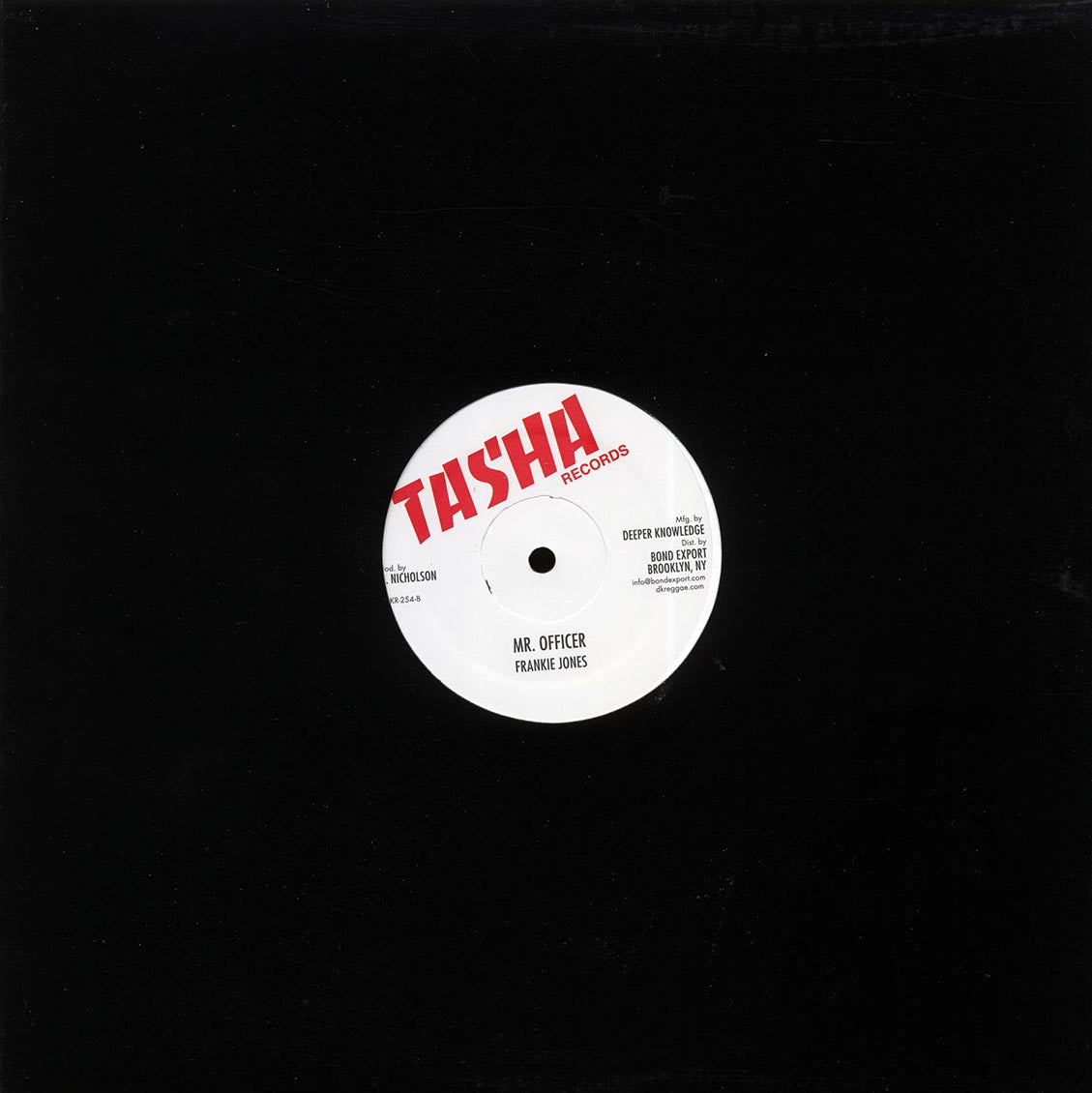 Paula Clarke - University (Extended Mix) / Frankie Jones - Mr. Officer; Version 12" Vinyl Record