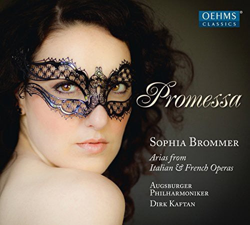 the album cover for Brommer - Promessa-Arias from Italian & French Operas