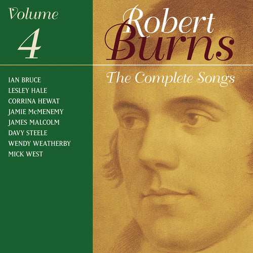 the album cover for Robert Burns - Comp Songs of Robert Burns 4