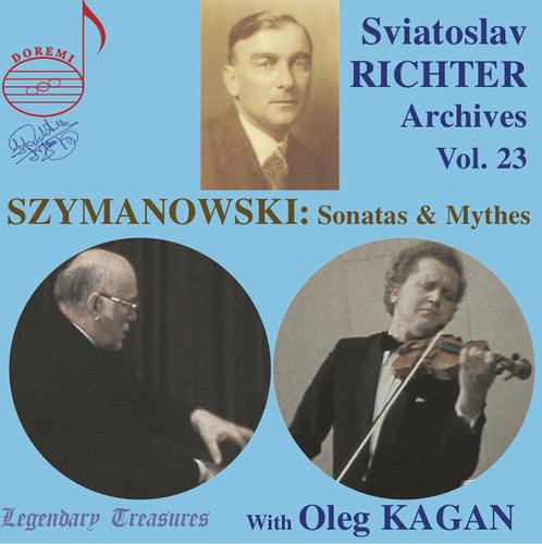 the album cover for Szymanowski / Sviatoslav Richter - Richter Archives 23