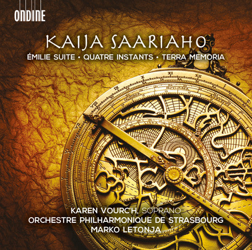 Saariaho / Vourch / Letonja - Quatre Instants - Music CD