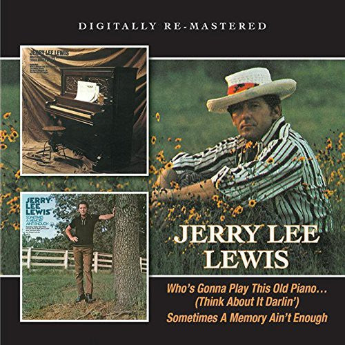 the album cover for Jerry Lee Lewis - Who's Gonna Play This Old Piano
