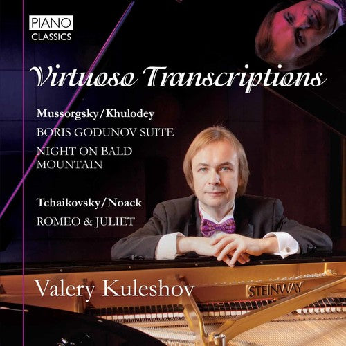 the album cover for Mussorgsky / Khulodey / Tchaikovsky / Noack - Virtuoso Transcriptions