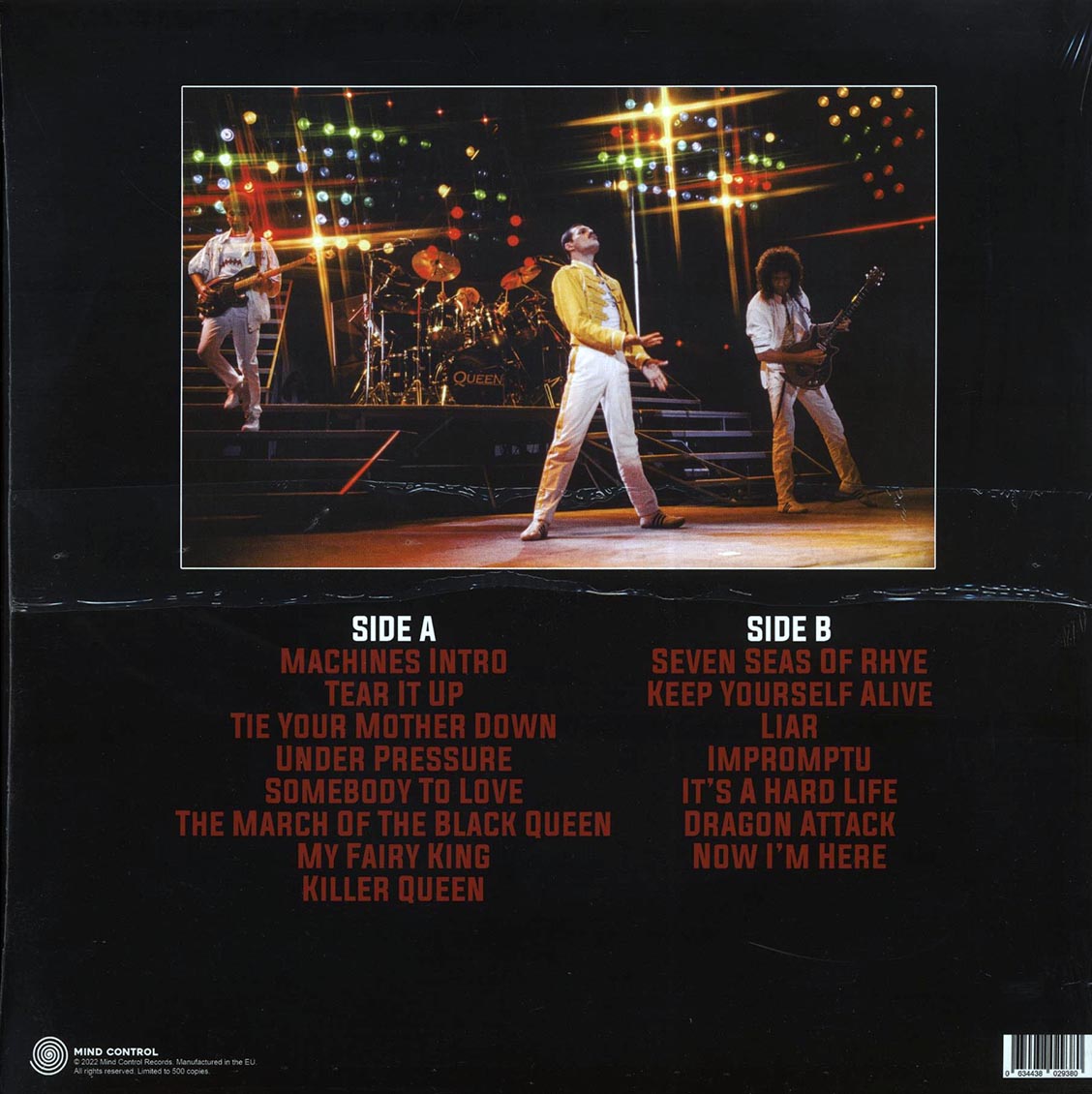 Queen Tear It Up Sun City! Live At Superbowl, Sun City, South Africa, 19th October 1984 FM Broadcast ltd. 500 copies made Vinyl Record
