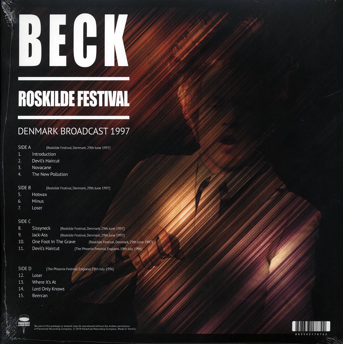 Beck - Roskilde Festival: Denmark Broadcast 1997 (2xLP) Vinyl Record