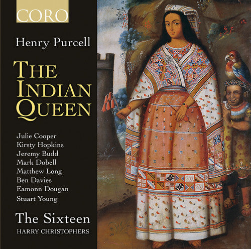 the album cover for Purcell / The Sixteen / Christophers - Indian Queen