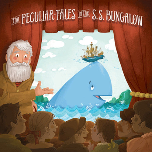 the album cover for Big World Audio Theatre - Peculiar Tales of the S.S. Bungalow