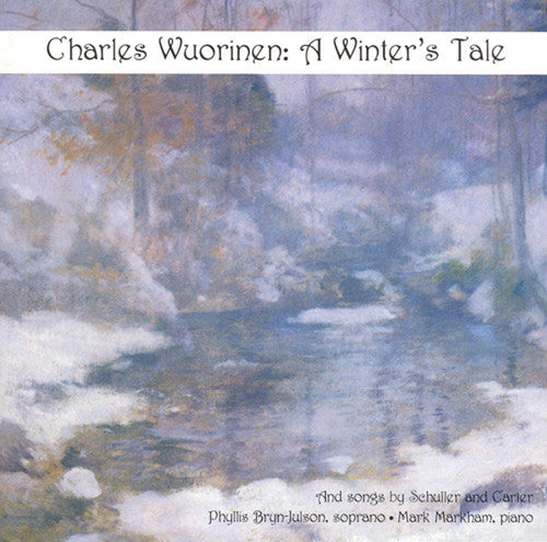 the album cover for Phyllis Bryn-Julson - Frost Poems / Winter's Tale / 6 Early Songs