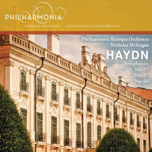 Haydn / Mcgegan / Philharmonia Baroque Orch - Syms 57 67 & 68 - Music CD