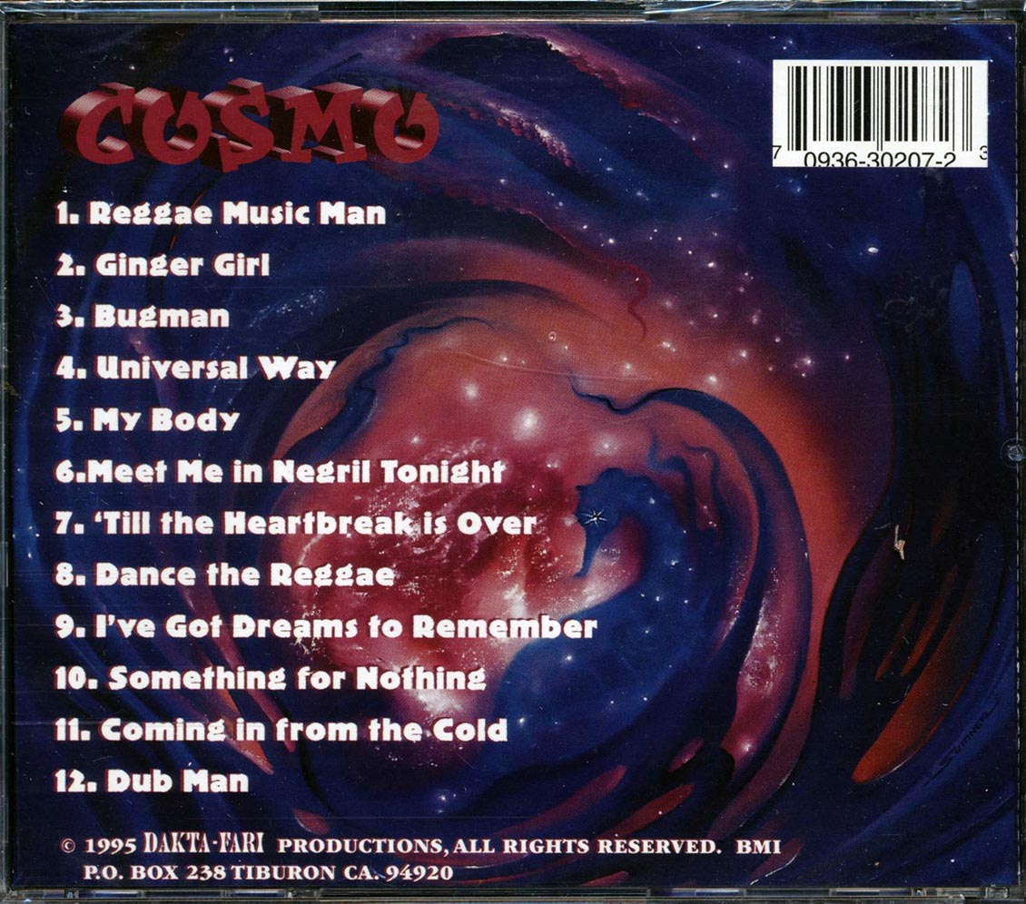 Cosmo - Reggae Music Man Music CD