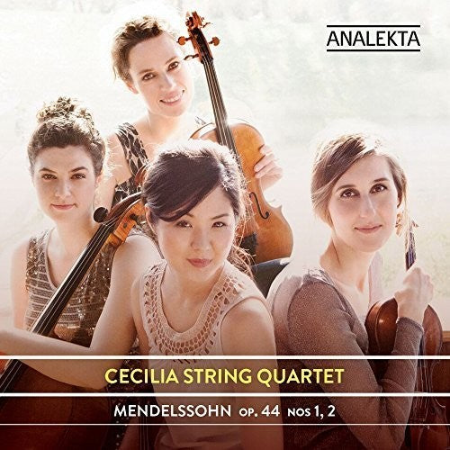 Cecilia String Quartet - Mendelssohn Op. 44 Nos 1 2 - Music CD