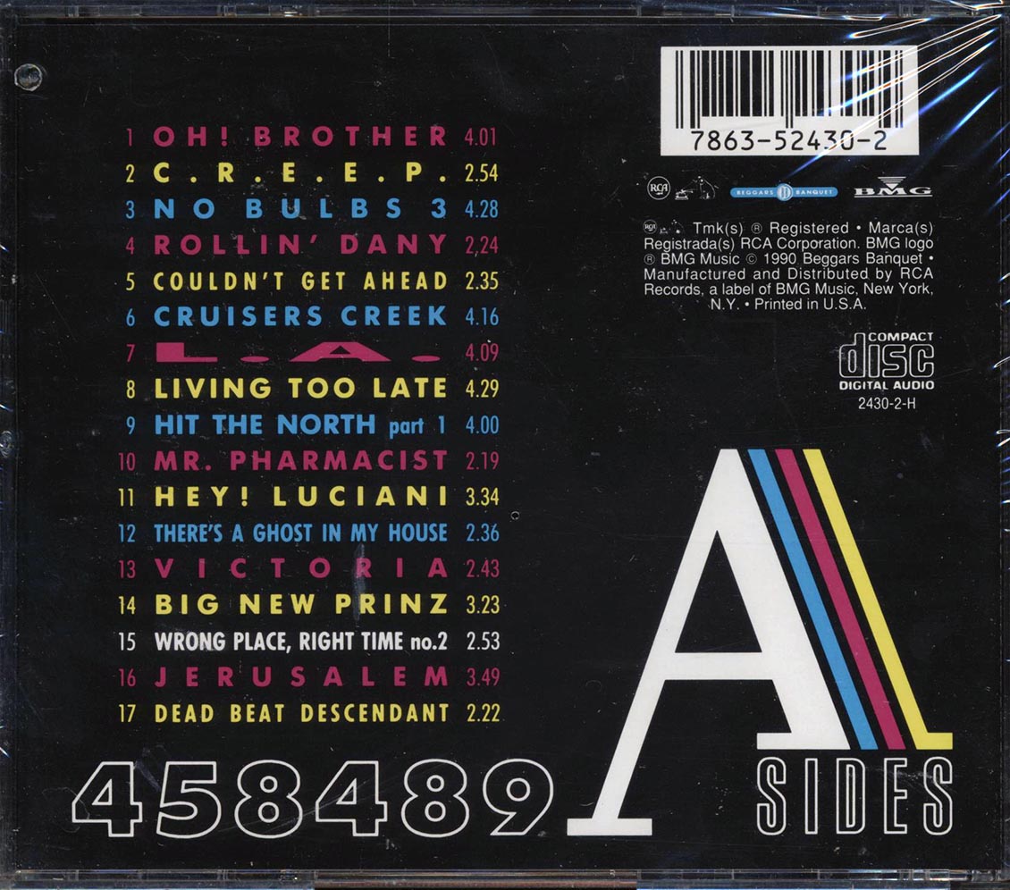 The Fall - 458489 A Sides Music CD