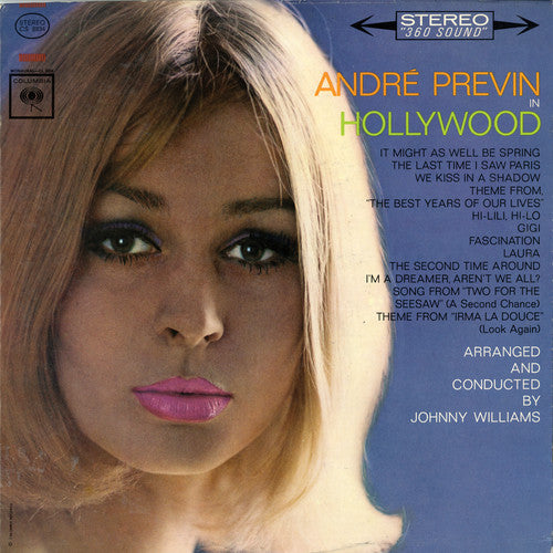 the album cover for Andre Previn - Andre Previn in Hollywood