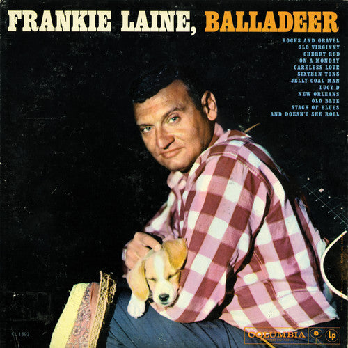 the album cover for Frankie Laine - Balladeer