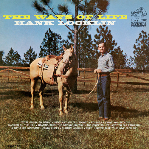 the album cover for Hank Locklin - The Ways of Life