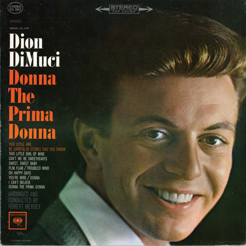 the album cover for Dion - Donna the Prima Donna