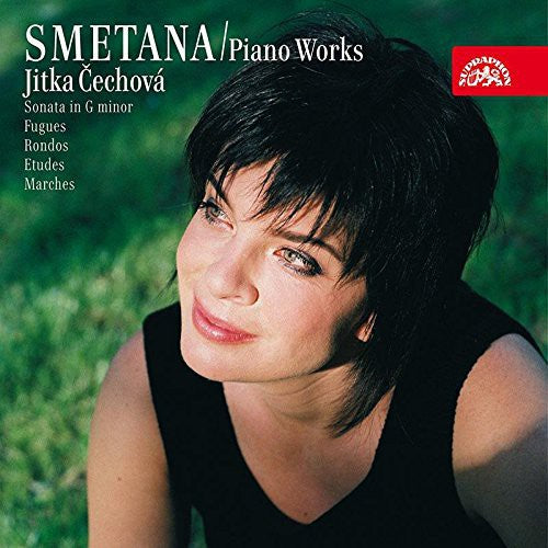 the album cover for Smetana / Cechova - Pno Works 8