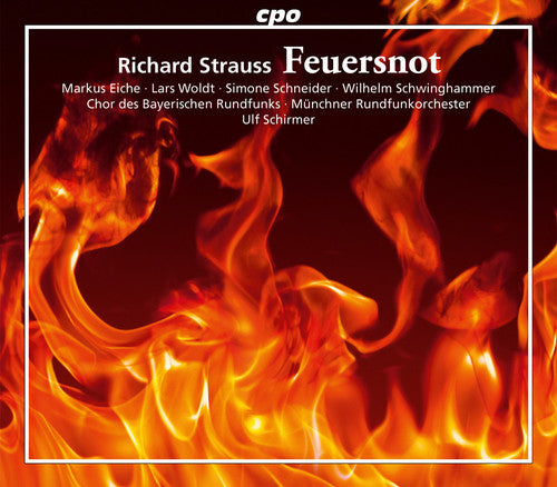 the album cover for R Strauss / Eiche / Woldt / Schneider - Feuersnot