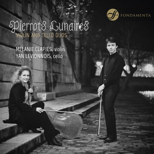 the album cover for Ligeti / Ravel / Xenakis / Clapies / Levionnois - Pierrots Lunaires