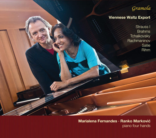 the album cover for Strauss / Tchaikovsky / Rihm / Fernandes - Viennese Waltz Export