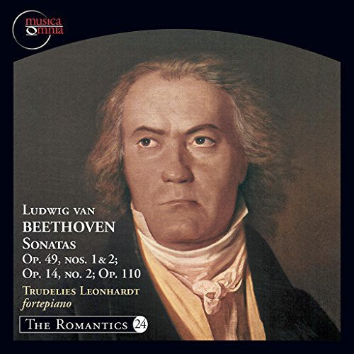 the album cover for Beethoven / Leonhardt - Sons 49 1 & 2 / 14 2 / 110