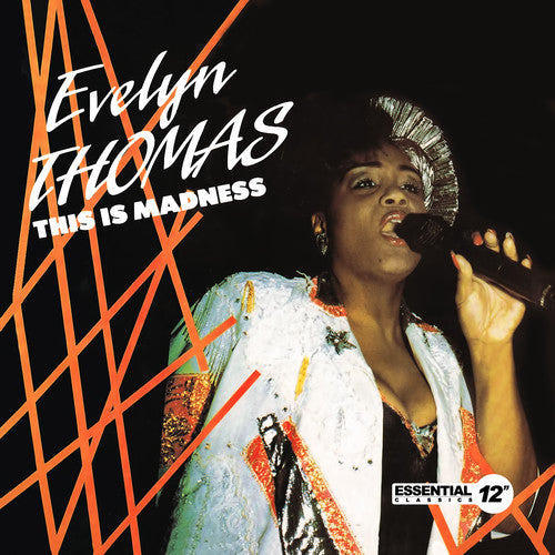 the album cover for Evelyn Thomas - This Is Madness