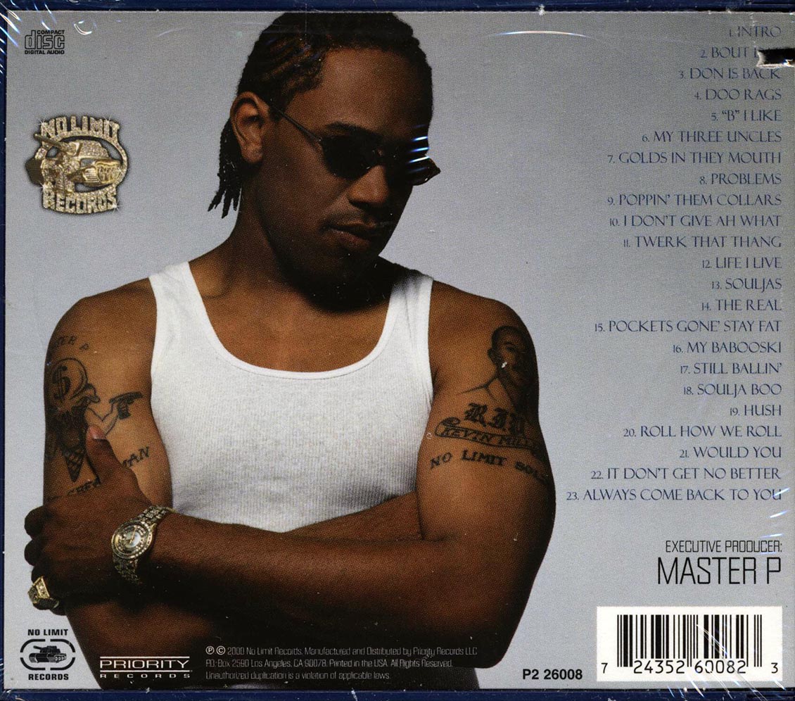 Master P - Ghetto Postage (marked/ltd stock) Music CD