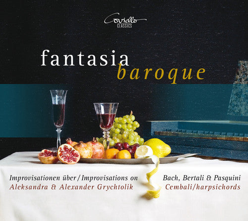 the album cover for Grychtolik / A Grychtolik / Grychtolik,A - Fantasia Baroque - Improvisations on Works By Bach