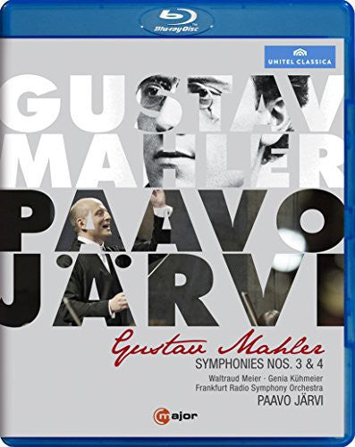 Mahler / Jaervi / Frankfurt Radio Sym Orch / Meier - Symphonies, Nos. 3 & 4 - Blu-ray