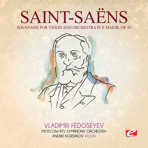 the album cover for Moscow RTV Symphony Orchestra - Havanaise Violin Orchestra in E Major 83