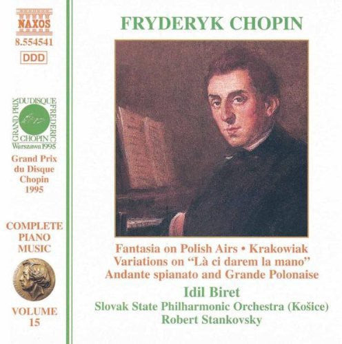 the album cover for Idil Biret - Chopin: Complete Piano Music 15 / Various