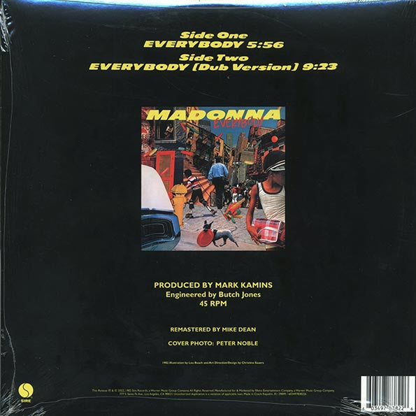 Madonna Everybody Vinyl Record