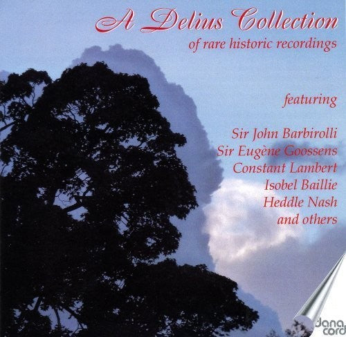 the album cover for Various Artists - Delius Collection of Rare Historic Rec