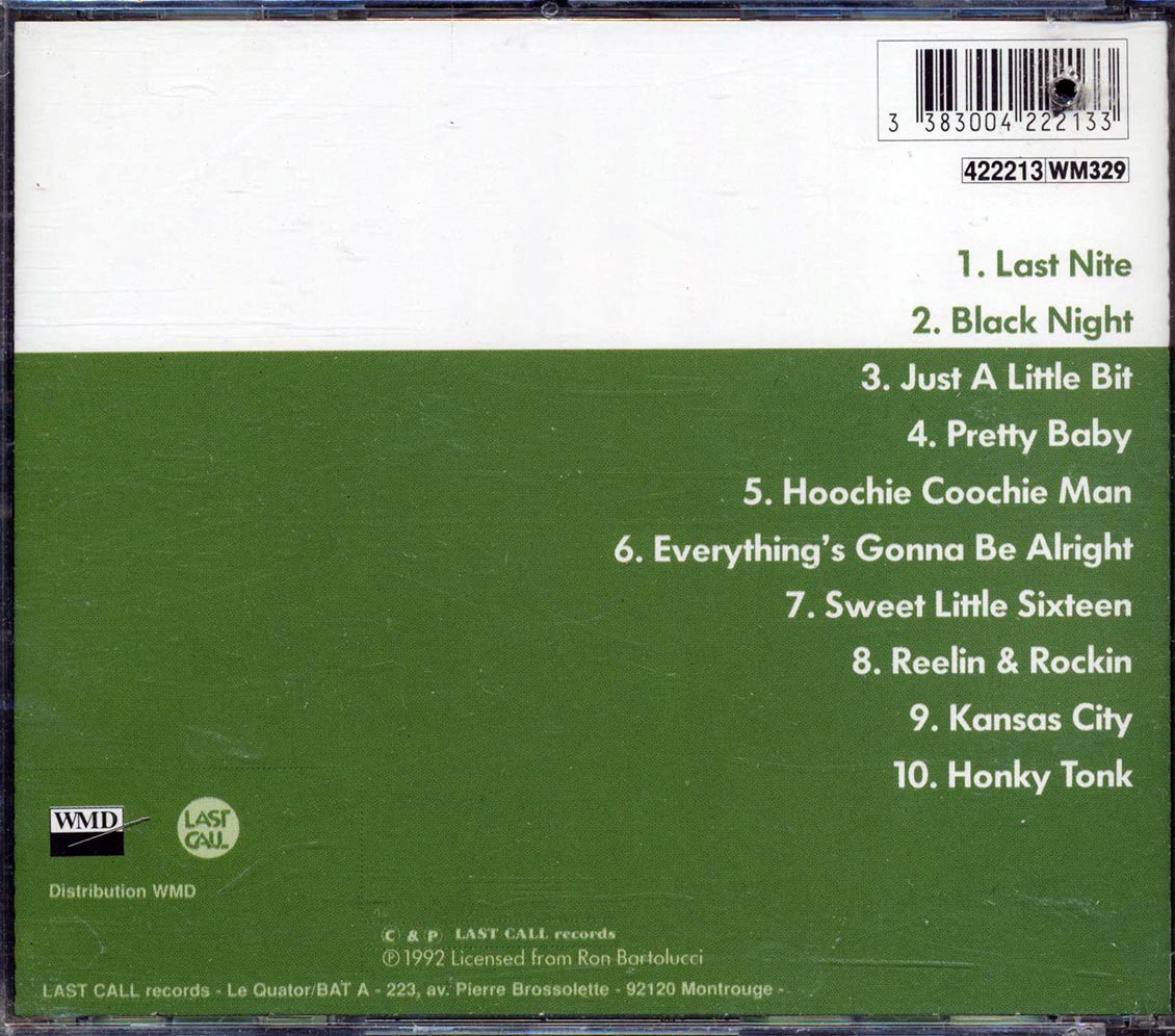 Eddie Clearwater - Live At The Kingston Mines: Chicago, 1978 (marked/ltd stock) Music CD