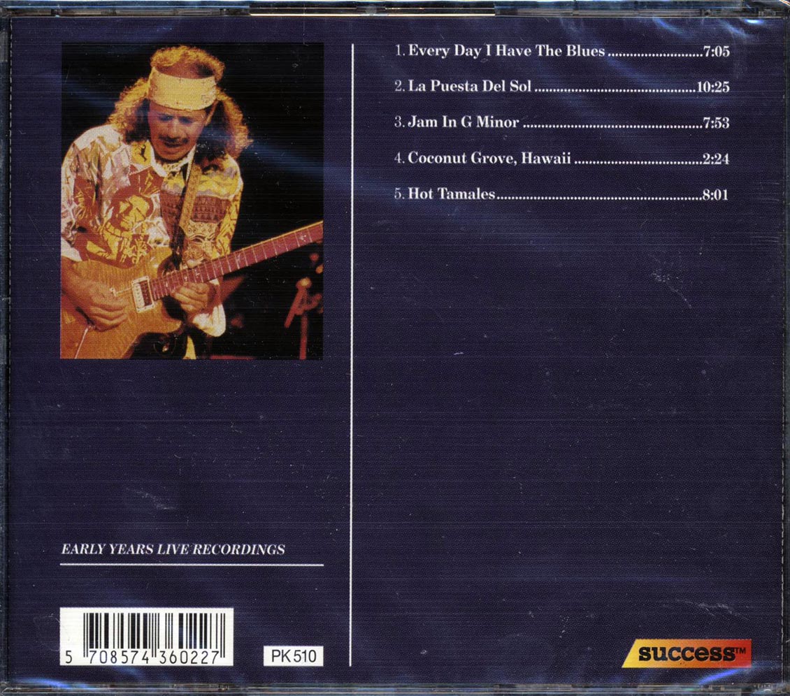 Santana - Every Day I Have The Blues Music CD